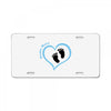 Custom baby boy name maternity design License Plate
