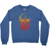 skull gradient Crewneck Sweatshirt
