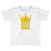 black king Toddler T-shirt