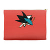 jose sharks youth Accessory Pouches