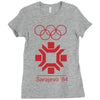 sarajevo 1984 84' olympic Ladies Fitted T-Shirt