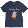 peppa pig mommy pig V-Neck Tee