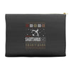 santa sagittarius christmas ugly t shirts Accessory Pouches