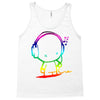 colorful music man Tank Top