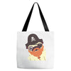 pug in a crew Tote Bags
