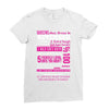 quens are born in november Ladies Fitted T-Shirt