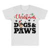 christmas dogs and paws All Over Men's T-shirt