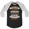 Super Cool Grandson Of A Freaking Awesome Grammy 3/4 Sleeve Shirt