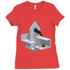 portal bird Ladies Fitted T-Shirt