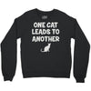 pet lover girls im one leads to another Crewneck Sweatshirt