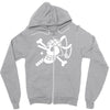 usopp flag one piece Zipper Hoodie