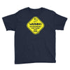 warning may...talking about fishing Youth Tee