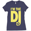 im a dj graphic tee mens Ladies Fitted T-Shirt