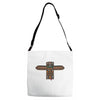peter pan  indians logo Adjustable Strap Totes