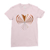 love led Ladies Fitted T-Shirt