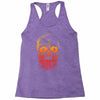 skull gradient Racerback Tank