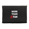 avengers more than a fan white logo Accessory Pouches