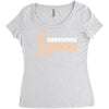 Survivor Rock Women's Triblend Scoop T-shirt