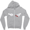 sharpened Zipper Hoodie
