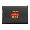 Legends Are Born In June Accessory Pouches