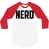 nerd (3) 3/4 Sleeve Shirt
