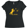 huma Women's Triblend Scoop T-shirt