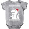 big trex santa ugly christmas Baby Onesie