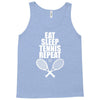 Eat Sleep Tennis Repeat Tank Top
