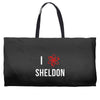 i heart sheldon Weekender Totes