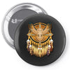 native owl Pin-back button