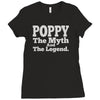 poppy myth legend casual Ladies Fitted T-Shirt