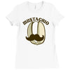 mustachio Ladies Fitted T-Shirt