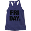 friday cool Racerback Tank