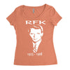robert kennedy homage Women's Triblend Scoop T-shirt