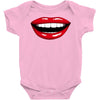 lips red Baby Bodysuit