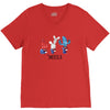 4th of July V-Neck Tee