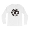 white and black Long Sleeve Shirts
