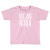 vegan ninja Toddler T-shirt