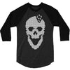 skull tetris 3/4 Sleeve Shirt