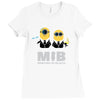 men in black Ladies Fitted T-Shirt