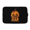 mad halloween pumpkin Laptop sleeve