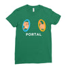 Portal Cat Ladies Fitted T-Shirt