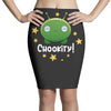 Final Space Chookity with Stars Pencil Skirts
