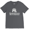 republican V-Neck Tee