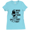 Who the Fook Is That Guy, McGregor VS Alvarez Ladies Fitted T-Shirt
