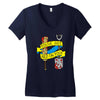 red on you Women's V-Neck T-Shirt