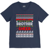 Santa Only Comes Once A Year Brother Is Always Here To Cheer V-Neck Tee