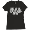 roses are red violets are blue i have five fingers the middle ones for Ladies Fitted T-Shirt