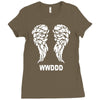the walking dead what would daryl dixon do Ladies Fitted T-Shirt