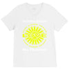 political the 80's 60's hippy anti capitalism V-Neck Tee